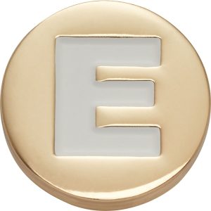 Gold Letter E