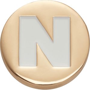 Gold Letter N